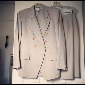 Vintage Dior Jacket and Skirt Set (Size 12)